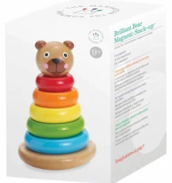 Manhattan Toy Brilliant Bear Magnetic Stack-up