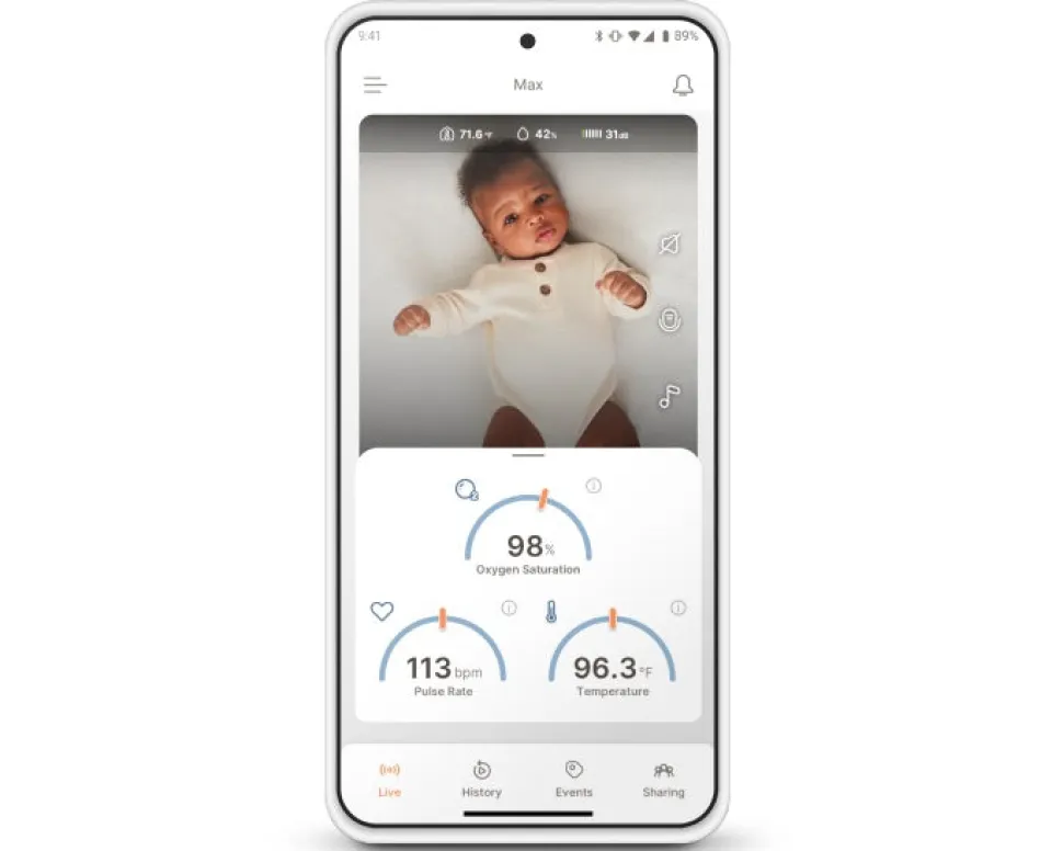 Masimo Stork Vitals Boot + Hub Baby Monitoring System