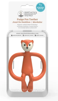 Matchstick Monkey Animal Teether - Fudge Fox