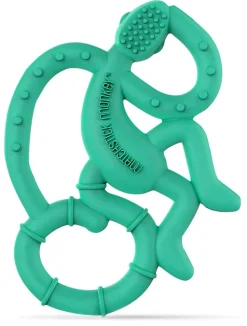 Matchstick Monkey Mini Monkey Teether - Green