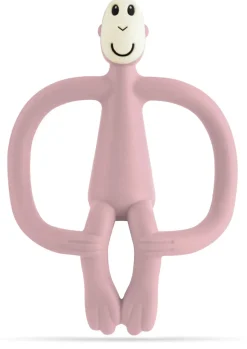 Matchstick Monkey Original Monkey Teething Toy - Dusty Pink