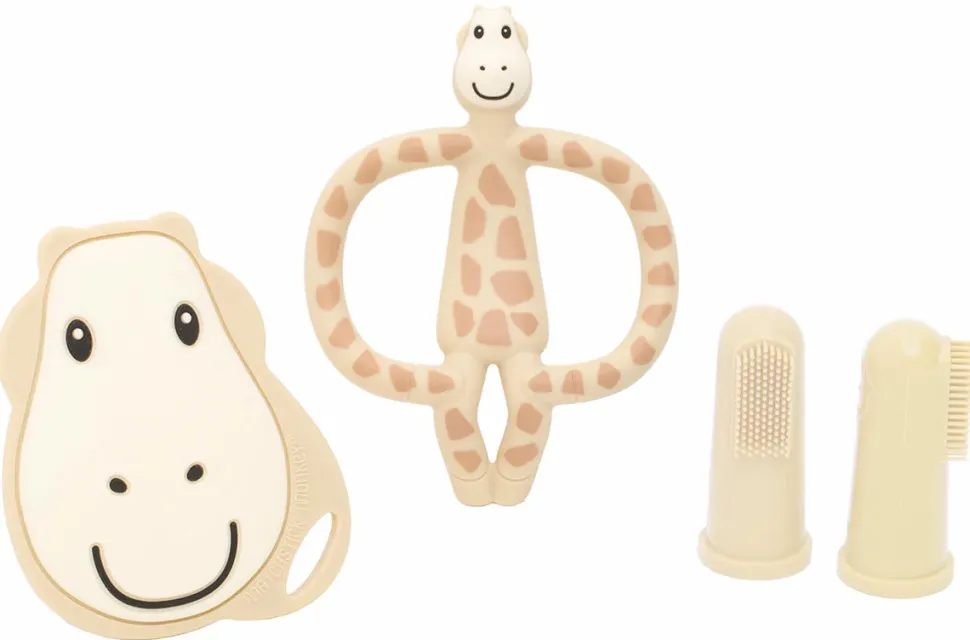 Matchstick Monkey Teething Starter Set - Gigi Giraffe