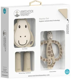Matchstick Monkey Teething Starter Set - Gigi Giraffe
