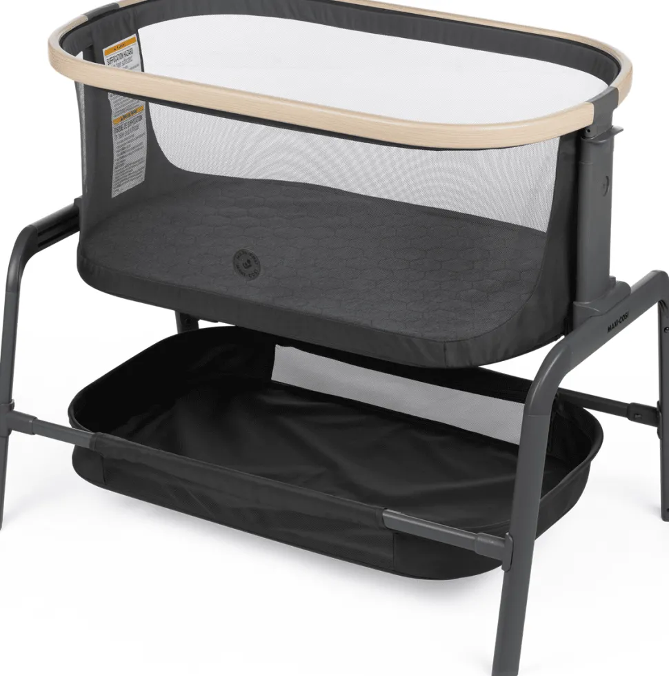 Maxi-Cosi Iora Bedside Bassinet - Classic Graphite