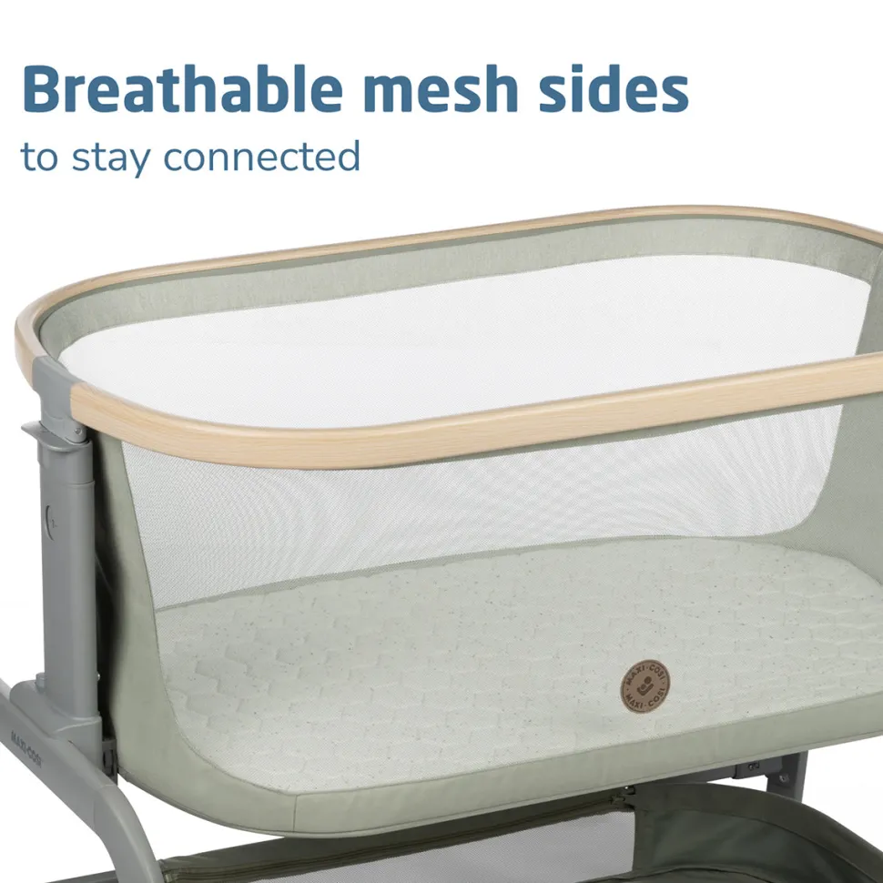 Maxi-Cosi Iora Bedside Bassinet - Classic Green