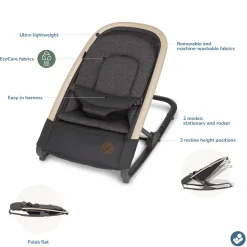 Maxi-Cosi Kori 2-in-1 Rocker - Classic Graphite