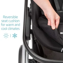Maxi-Cosi Lila + Mico XP Max Travel System Bundle - Nomad Black / Essential Black