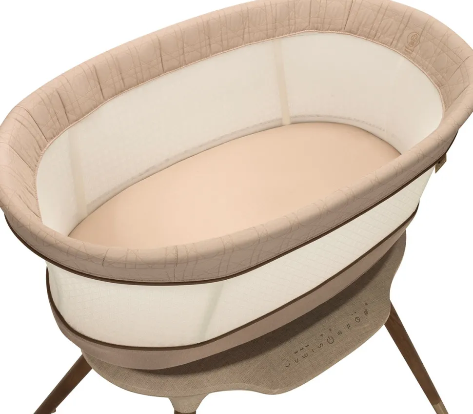 Maxi-Cosi Starling Smart Bassinet - Natural Heritage
