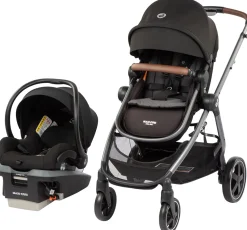 Maxi-Cosi Zelia2 Max 5-in-1 Modular Travel System - Essential Black