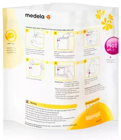 Medela Quick Clean Micro-Steam Bags, 5ct
