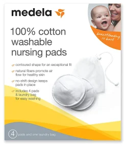 Medela Washable Nursing Pads - 4pk