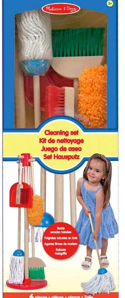 Melissa & Doug Let's Play House! Dust, Sweet & Mop