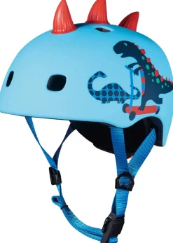 Micro Kickboard Helmet V2 - 3D Scootersaurus, Medium