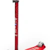 Micro Kickboard Maxi Deluxe LED Scooter (5-12 years) - Red