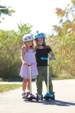 Micro Kickboard Micro Maxi Glow Plus LED Scooter - Luminous Purple