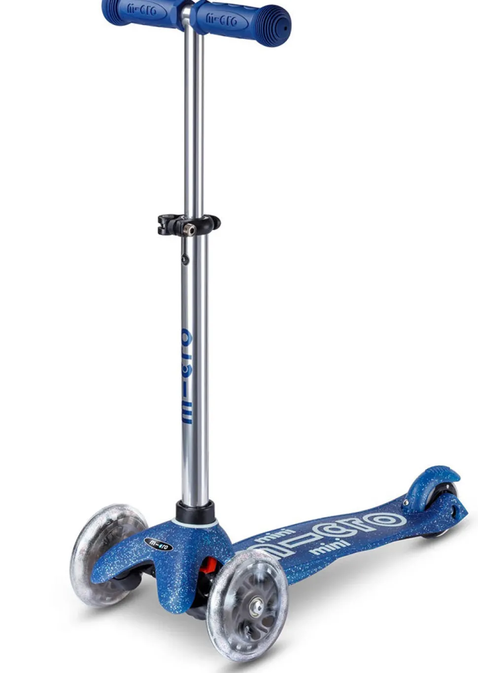 Micro Kickboard Micro Mini Glitter LED Scooter (2-5 years) - Galaxy Navy