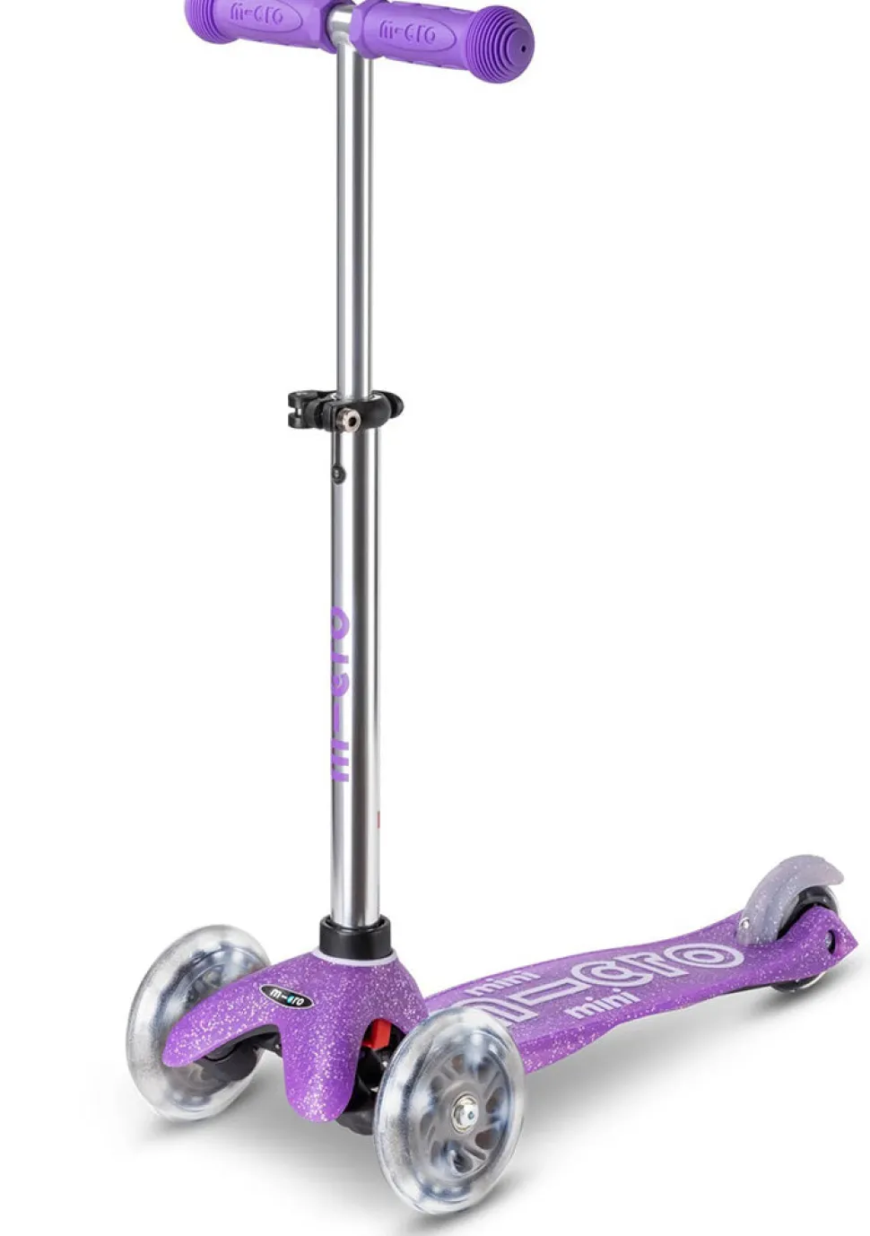 Micro Kickboard Micro Mini Glitter LED Scooter (2-5 years) - Fairy Purple