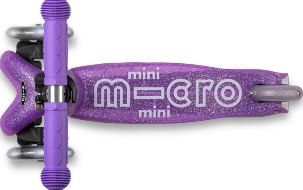 Micro Kickboard Micro Mini Glitter LED Scooter (2-5 years) - Fairy Purple