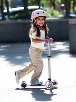 Micro Kickboard Micro Mini Glitter LED Scooter (2-5 years) - Fairy Purple