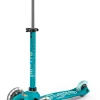Micro Kickboard Mini Deluxe LED Scooter - Aqua