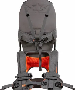 MiniMeis G4 Baby & Child Shoulder Carrier - Grey/Orange