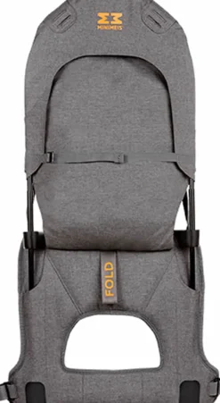 MiniMeis G4 Baby & Child Shoulder Carrier - Grey/Orange