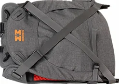 MiniMeis G4 Baby & Child Shoulder Carrier - Grey/Orange