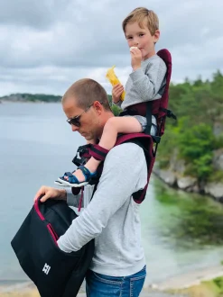 MiniMeis G4 Backpack - Black/Grey