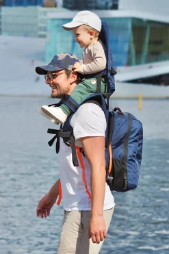 MiniMeis G4 Backpack - Grey/Orange
