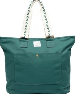 Momkindness Day & Away Canvas Tote - Juniper