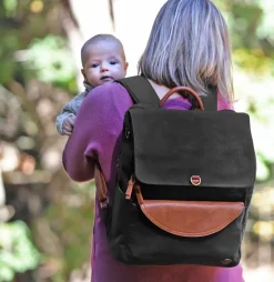 Momkindness Duo Backpack - Black