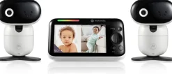 Motorola PIP1510 Connect 5" Wi-Fi Motorized Video Baby Monitor - 2 Camera Pack