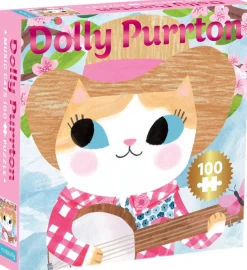 Mudpuppy 100 Piece Puzzle - Dolly Purrton Music Cats