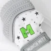 Munch Mitt Teething Mitten - Grey Stars