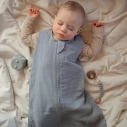 Mushie Organic Cotton Sleep Bag - Tradewinds