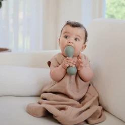Mushie Organic Cotton Sleep Bag - Natural