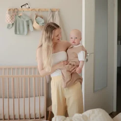Mushie Organic Cotton Sleep Bag - Natural