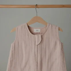 Mushie Organic Cotton Sleep Bag - Blush