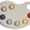 Mushie Paint Palette Press Toy
