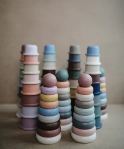 Mushie Stacking Ring Toy - Rustic