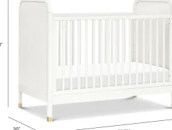 Namesake Brimsley Tambour 3-in-1 Convertible Crib - Warm White