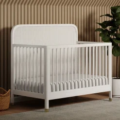 Namesake Brimsley Tambour 4-in-1 Convertible Crib - Warm White
