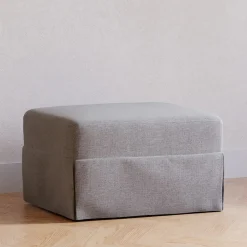 Namesake Crawford Gliding Ottoman - Performance Grey Eco-Weave