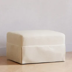Namesake Crawford Gliding Ottoman - Performance Cream Eco-Weave