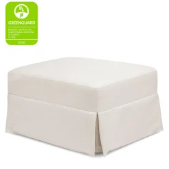 Namesake Crawford Gliding Ottoman - Performance Cream Eco-Weave