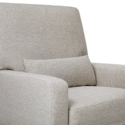 Namesake Crawford Pillowback Comfort Swivel Glider - Performance Grey Eco-Weave