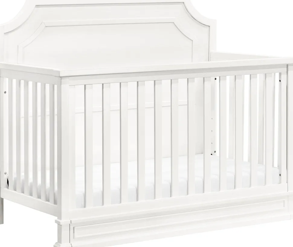 Namesake Emma Regency 4-in-1 Convertible Crib - Warm White