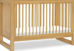 Namesake Nantucket 3-in-1 Convertible Crib w/Toddler Bed Conversion Kit - Honey
