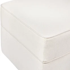 Namesake Willa/Alden Gliding Ottoman - Performance Cream Eco-Weave