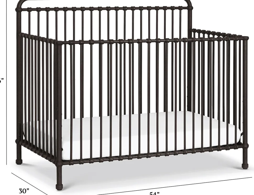 Namesake Winston 4-in-1 Convertible Crib - Vintage Iron